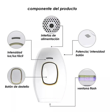 Depiladora Láser en casa IPL